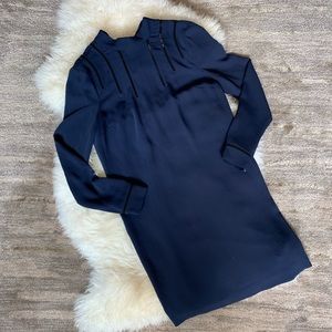 Dark Navy Shift Dress from Reiss